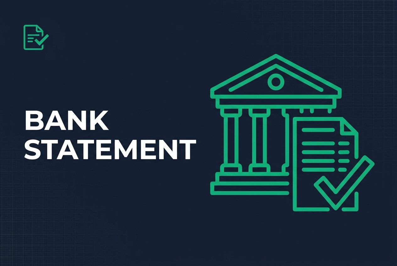 How to verify the digital signature on a bank statement PDF