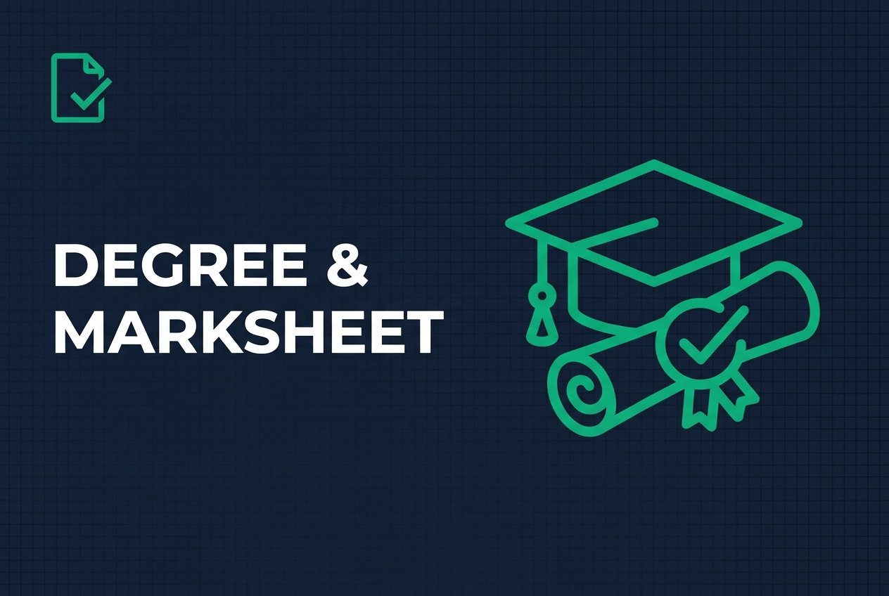 How to verify a digitally signed degree certificate or marksheet