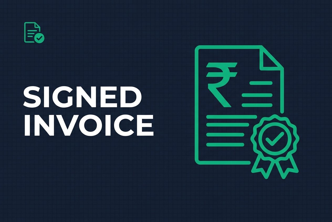 How to verify a digitally signed invoice (e-invoice)