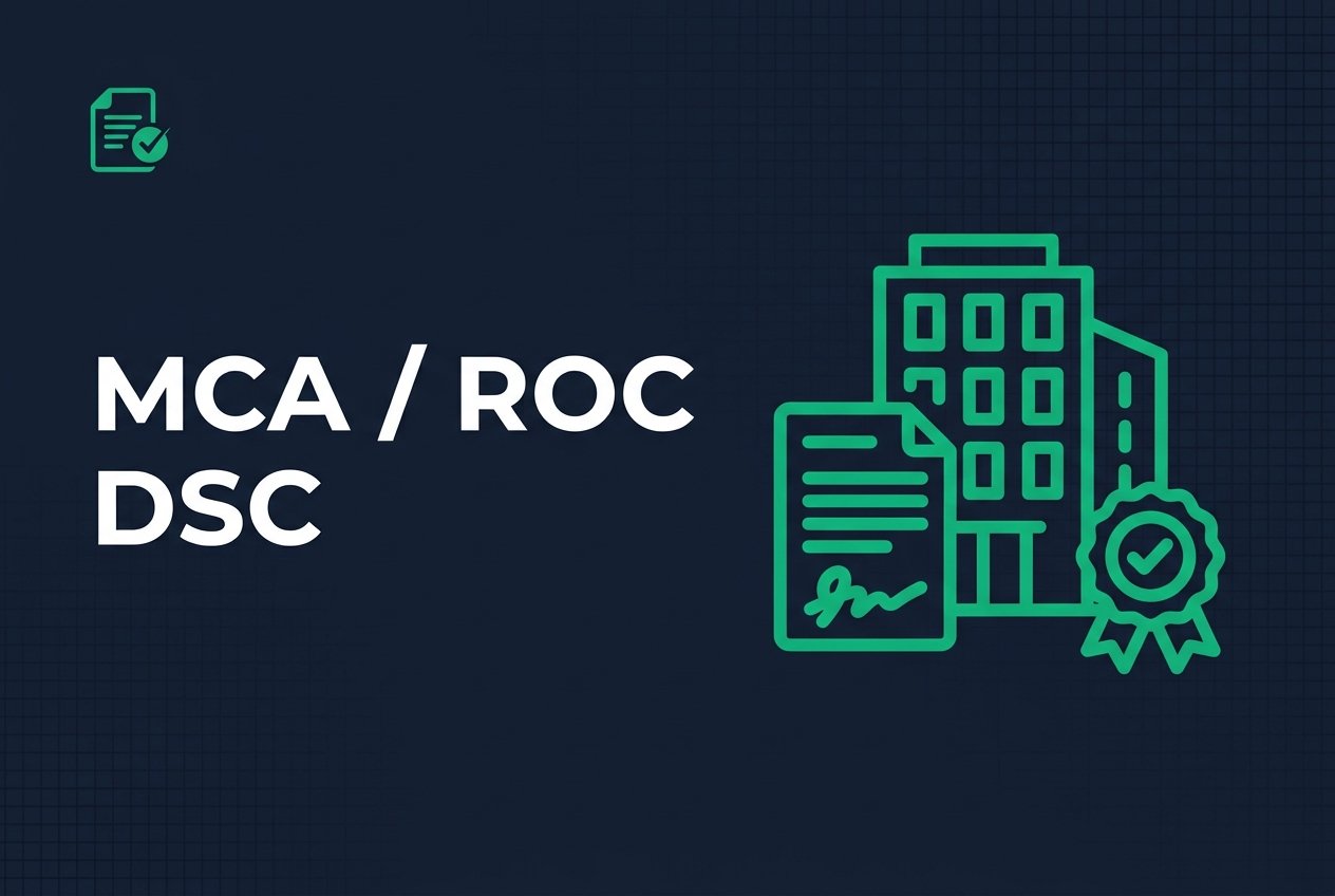How to Verify DSC-Signed MCA / ROC Documents (Company Filings)